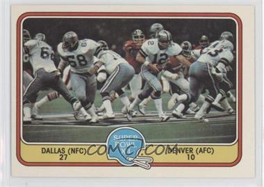 1981 Fleer Teams in Action - [Base] #68 - Super Bowl XII