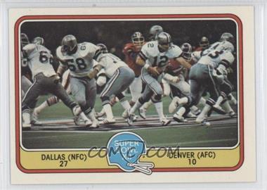 1981 Fleer Teams in Action - [Base] #68 - Super Bowl XII