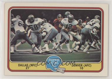 1981 Fleer Teams in Action - [Base] #68 - Super Bowl XII