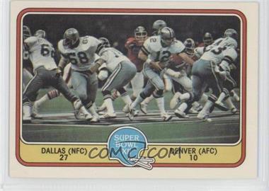 1981 Fleer Teams in Action - [Base] #68 - Super Bowl XII