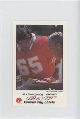 1981 Frito Lay Kansas City Chiefs Police - [Base] #5 - Tom Condon, Marv Levy