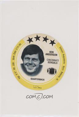 1981 MSA Holsum Discs - [Base] #_KEAN - Ken Anderson [EX to NM]