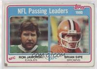 Brian Sipe, Ron Jaworski [EX to NM]