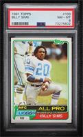 Billy Sims [PSA 8 NM‑MT]