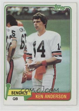 1981 Topps - [Base] #115 - Ken Anderson