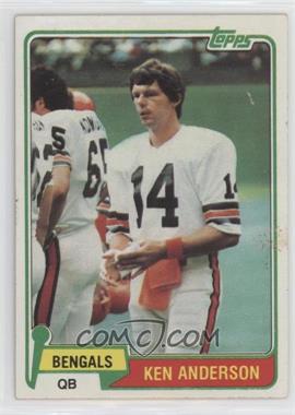 1981 Topps - [Base] #115 - Ken Anderson