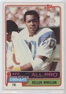 1981 Topps - [Base] #150 - Kellen Winslow Sr.