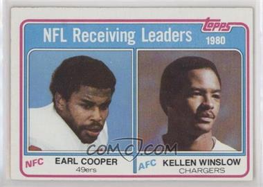 1981 Topps - [Base] #2 - Earl Cooper, Kellen Winslow