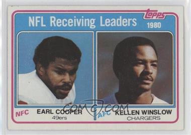 1981 Topps - [Base] #2 - Earl Cooper, Kellen Winslow