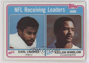 1981 Topps - [Base] #2 - Earl Cooper, Kellen Winslow