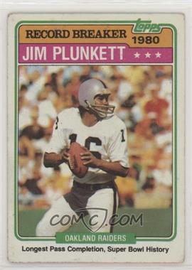 1981 Topps - [Base] #335 - Jim Plunkett [Poor to Fair]