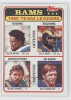 Cullen Bryant, Billy Waddy, Nolan Cromwell, Jack Youngblood