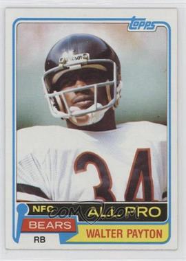 1981 Topps - [Base] #400 - Walter Payton