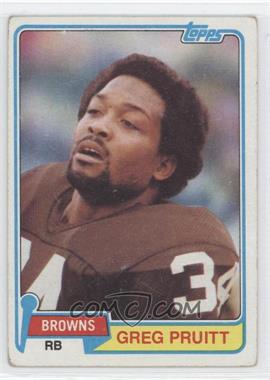 1981 Topps - [Base] #415 - Greg Pruitt