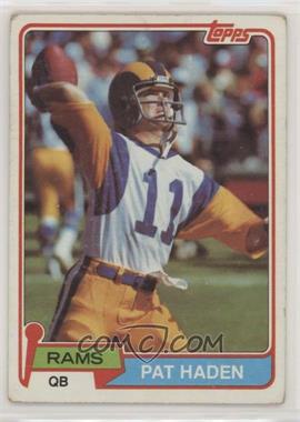 1981 Topps - [Base] #445 - Pat Haden