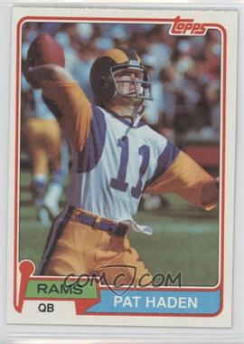 1981 Topps - [Base] #445 - Pat Haden