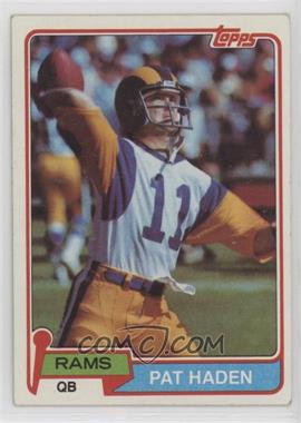 1981 Topps - [Base] #445 - Pat Haden