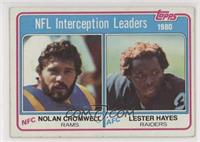 Nolan Cromwell, Lester Hayes [EX to NM]