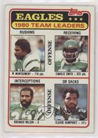 Team Leaders - Wilbert Montgomery, Charlie Smith, Brenard Wilson, Claude Humphr…