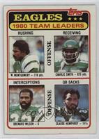 Team Leaders - Wilbert Montgomery, Charlie Smith, Brenard Wilson, Claude Humphr…