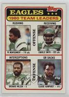 Team Leaders - Wilbert Montgomery, Charlie Smith, Brenard Wilson, Claude Humphr…