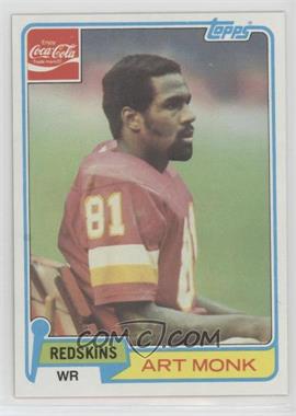 1981 Topps Coca-Cola Washington Redskins - [Base] #5 - Art Monk