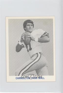 1982 Carollton Park Mall Dallas Cowboys Schedule Cards - [Base] #2 - Danny White [Noted]