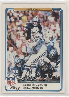 1982 Fleer Teams in Action - [Base] #61 - Super Bowl V