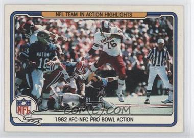 1982 Fleer Teams in Action - [Base] #73 - 1982 AFC-NFC Pro Bowl Action