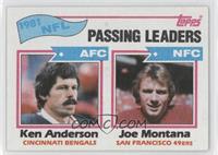 Passing Leaders - Ken Anderson, Joe Montana