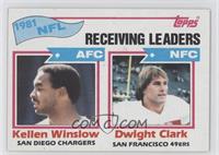 Receiving Leaders - Dwight Clark, Kellen Winslow