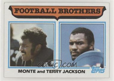 1982 Topps - [Base] #268 - Football Brothers - Monte and Terry Jackson