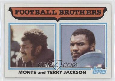 1982 Topps - [Base] #268 - Football Brothers - Monte and Terry Jackson