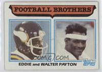 Football Brothers - Eddie and Walter Payton [Poor to Fair]
