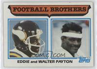 Football Brothers - Eddie and Walter Payton [EX to NM]