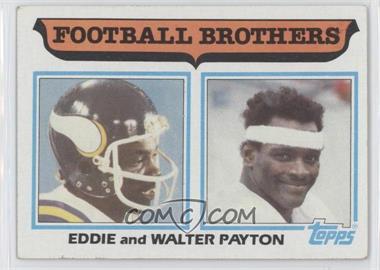 1982 Topps - [Base] #269 - Football Brothers - Eddie and Walter Payton