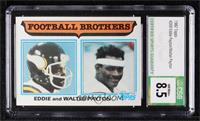 Football Brothers - Eddie and Walter Payton [CSG 8.5 NM/Mint+]