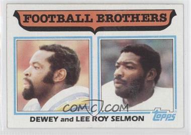 1982 Topps - [Base] #270 - Football Brothers - Dewey and Lee Roy Selmon