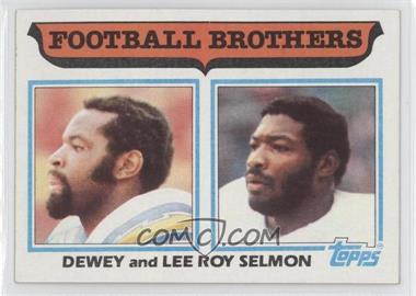 1982 Topps - [Base] #270 - Football Brothers - Dewey and Lee Roy Selmon