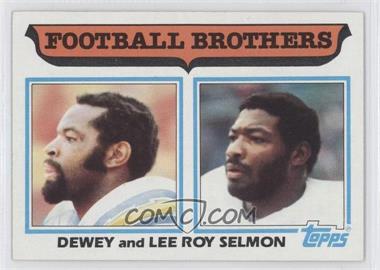 1982 Topps - [Base] #270 - Football Brothers - Dewey and Lee Roy Selmon