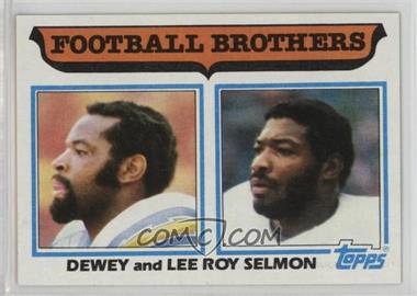 1982 Topps - [Base] #270 - Football Brothers - Dewey and Lee Roy Selmon