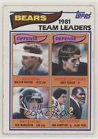 Walter Payton, Gary Fencik, Ken Margerum, Dan Hampton, Alan Page [Poor to&…