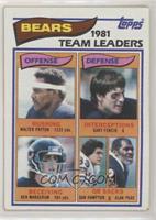 Walter Payton, Gary Fencik, Ken Margerum, Dan Hampton, Alan Page