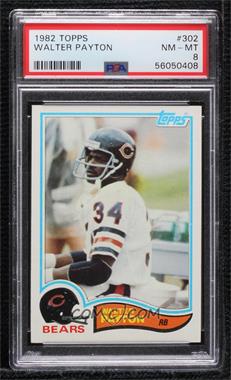 1982 Topps - [Base] #302 - Walter Payton [PSA 8 NM‑MT]