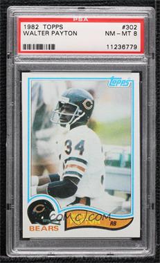 1982 Topps - [Base] #302 - Walter Payton [PSA 8 NM‑MT]