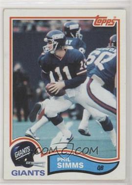 1982 Topps - [Base] #433 - Phil Simms [EX to NM]