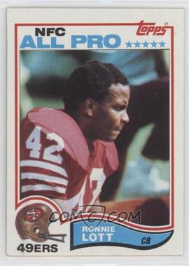 1982 Topps - [Base] #486 - Ronnie Lott