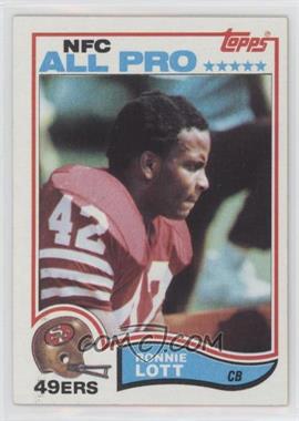 1982 Topps - [Base] #486 - Ronnie Lott