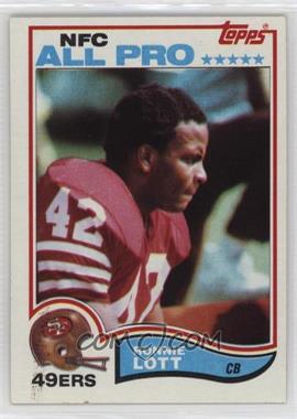 1982 Topps - [Base] #486 - Ronnie Lott