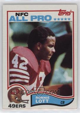 1982 Topps - [Base] #486 - Ronnie Lott